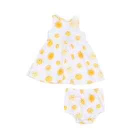 Angel Dear Happy Suns Tank Dress And Bloomer