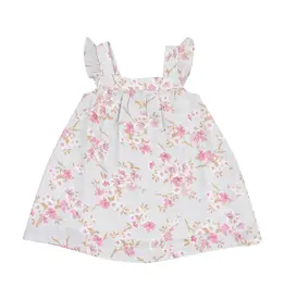 Angel Dear Pink Phlox Floral Sundress