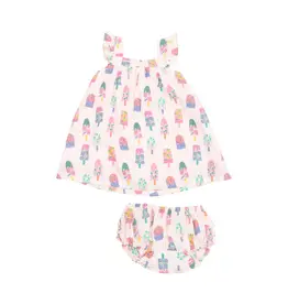Angel Dear Floral Popsicles Sundress