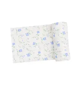 Angel Dear Sweet Vines Swaddle Blanket Ivory