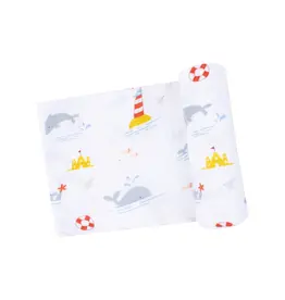 Angel Dear Take Me To The Sea Swaddle Blanket