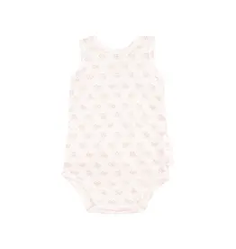 Angel Dear Vintage Mini Bows Ruffle Tank Bubble
