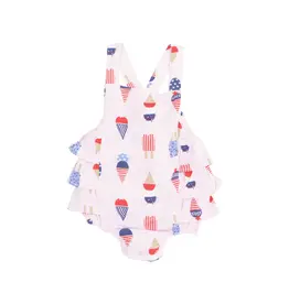 Angel Dear American Ice Cream Ruffle Sunsuit