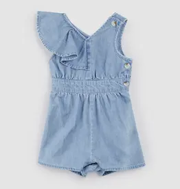miles the label SALE BLUE DENIM SLEEVELESS ROMPER