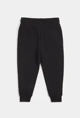 miles the label MILES BASICS PURE BLACK JOGGER