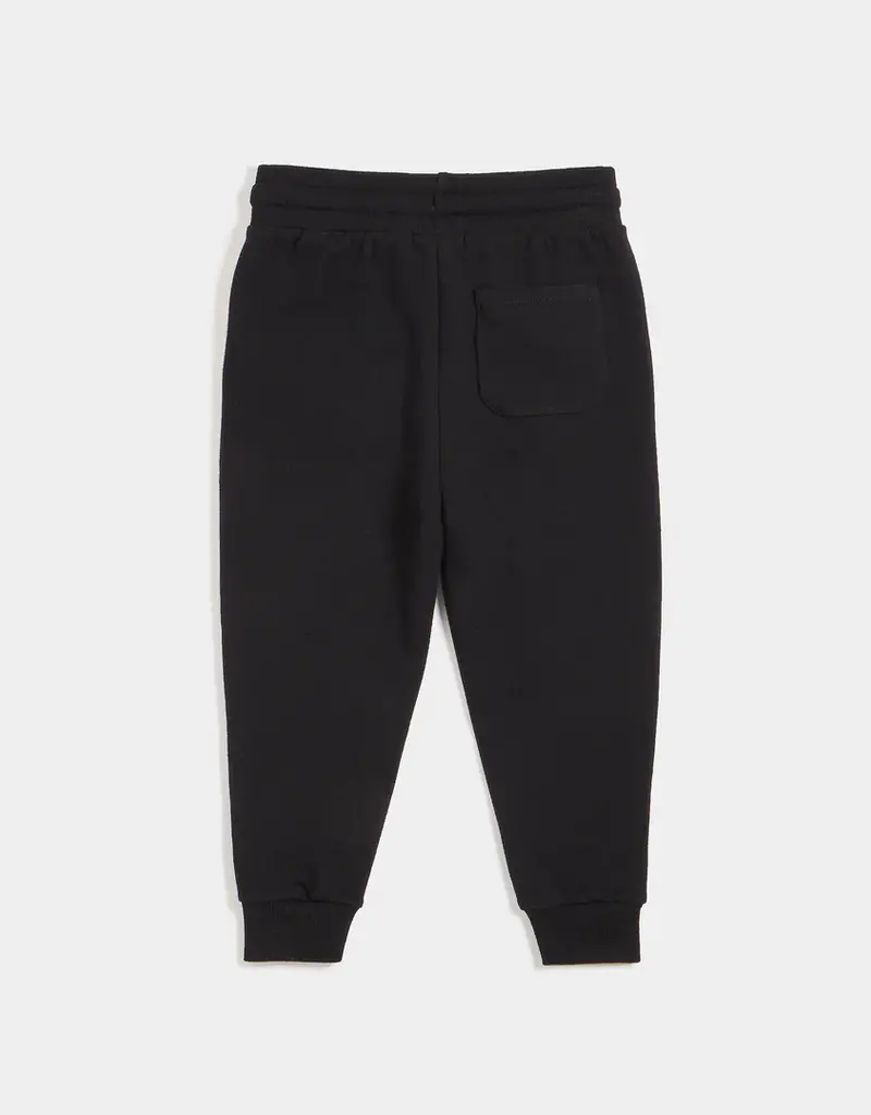 miles the label MILES BASICS PURE BLACK JOGGER