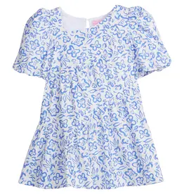 Bisby Asymmetrical Dress Matisse Blooms