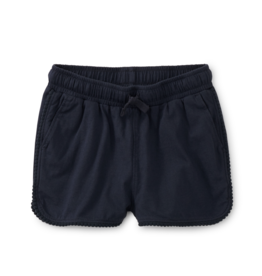Tea Collection Pom-Pom Gym Shorts Indigo