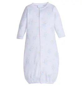 Little English Converter Gown Blue Bow Bouquet