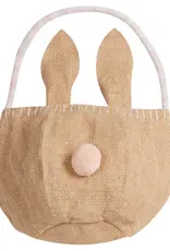 Little English Basket Light Pink Bunny