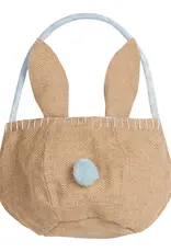 Little English Basket Light Blue Bunny
