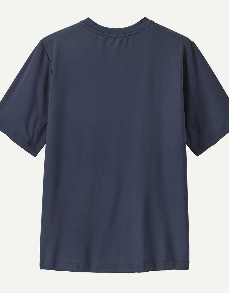 Patagonia K's Cap SW T-Shirt PONN P-6 Logo: New Navy