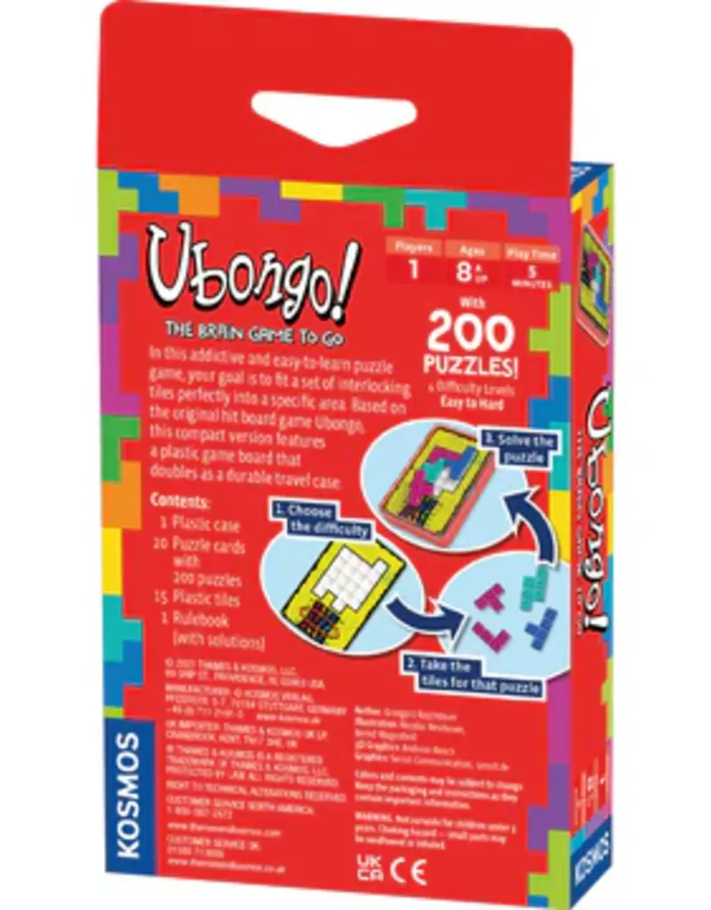 Thames & Kosmos Ubongo: The Brain Game To Go