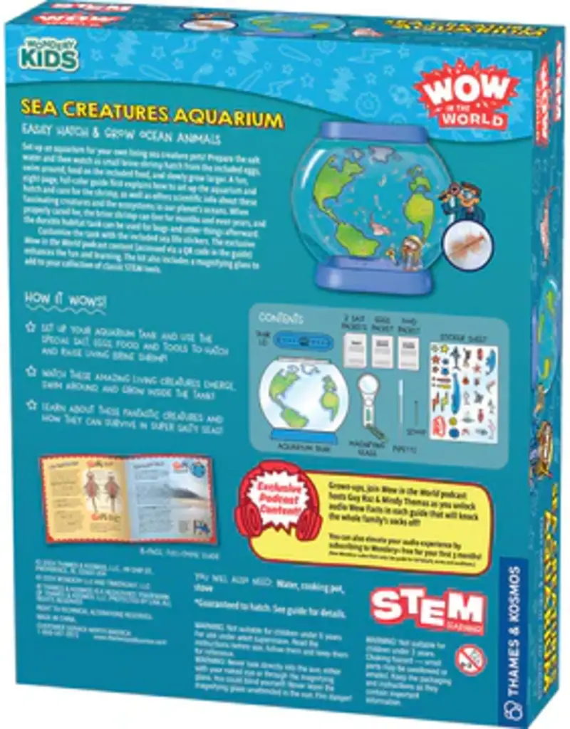 Thames & Kosmos Wow in the World: Sea Creatures Aquarium