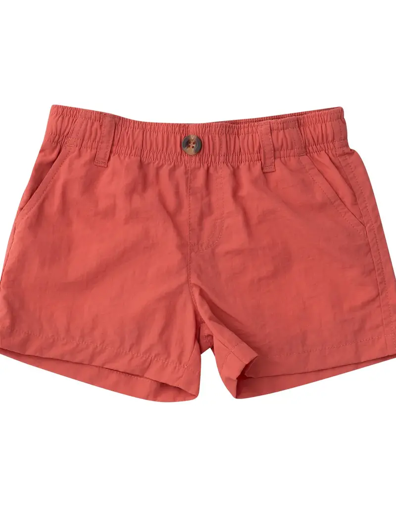 Prodoh Boys Outrigger Performance Shorts Spiced Coral