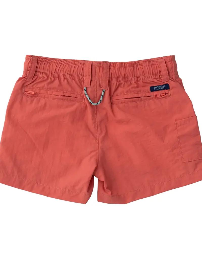 Prodoh Boys Outrigger Performance Shorts Spiced Coral
