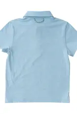 Prodoh Boys Too Cool for School Polo Sky Heather