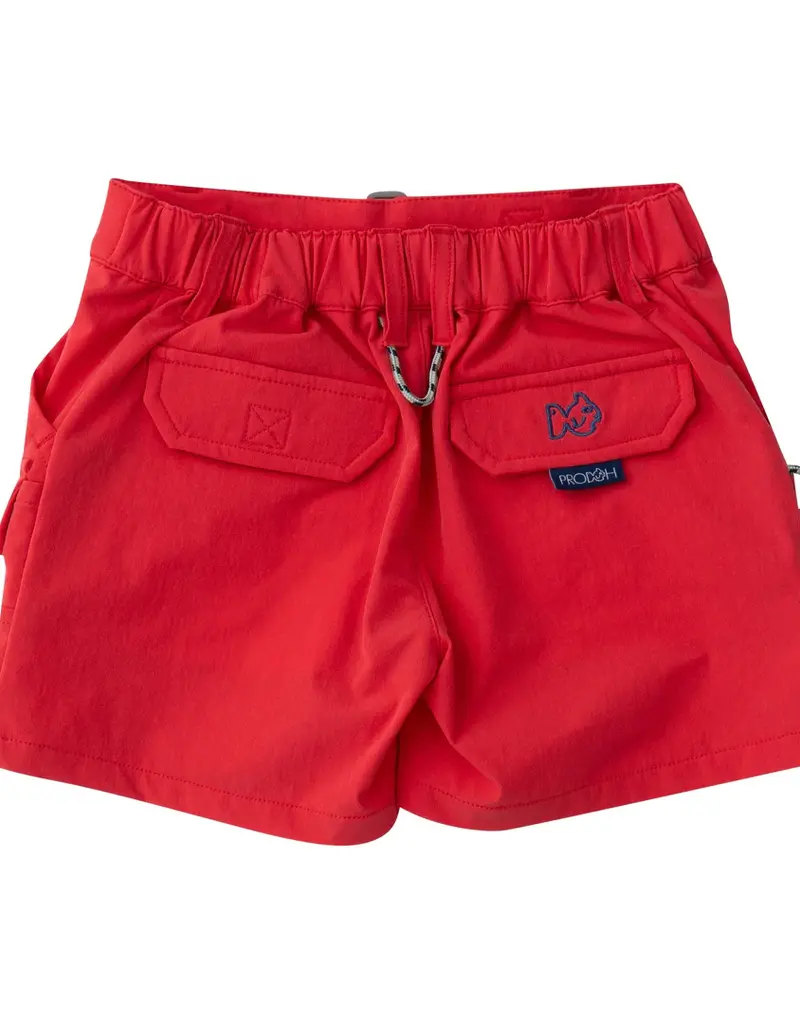 Prodoh Boys Inshore Performance Short Watermelon Red