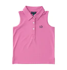 Prodoh Sleeveless Pro Performance Polo Fuchsia Pink