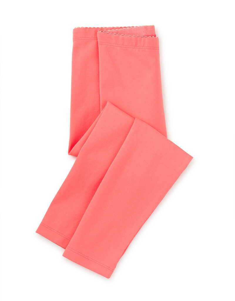 Tea Collection Solid Leggings Sunset Pink