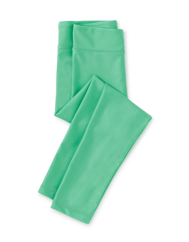 Tea Collection Shiny Leggings Turquesa