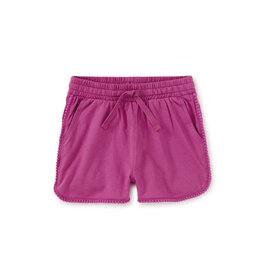 Tea Collection Pom-Pom Gym Shorts Mulberry