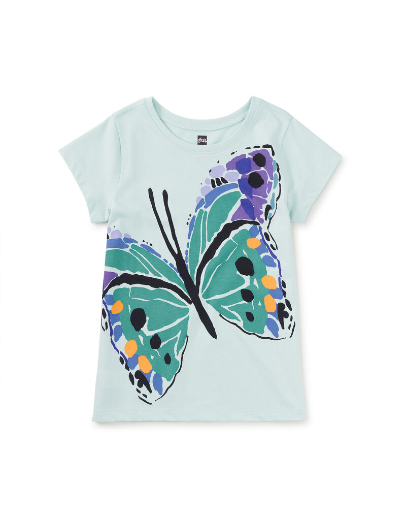 Tea Collection Carnival Butterfly Graphic Tee Garden Party