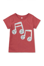 Tea Collection Holographic Music Graphic Tee Pomme