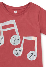 Tea Collection Holographic Music Graphic Tee Pomme