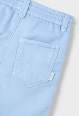 Mayoral Boy Drawstring Twill Shorts Sky Blue