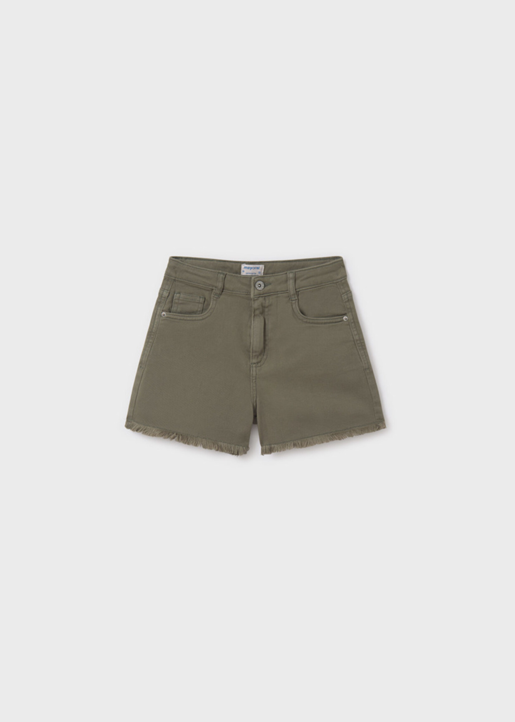 Mayoral Girls Bayleaf Basic Twill Shorts