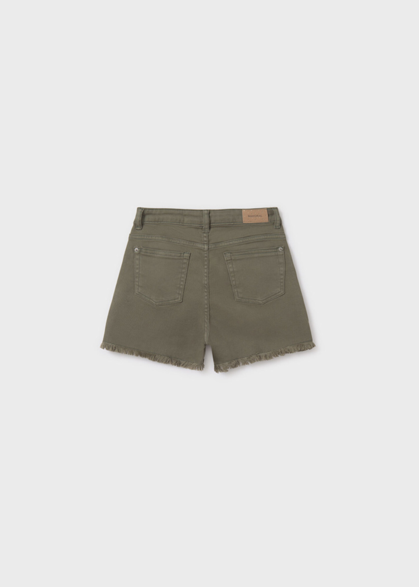 Mayoral Girls Bayleaf Basic Twill Shorts