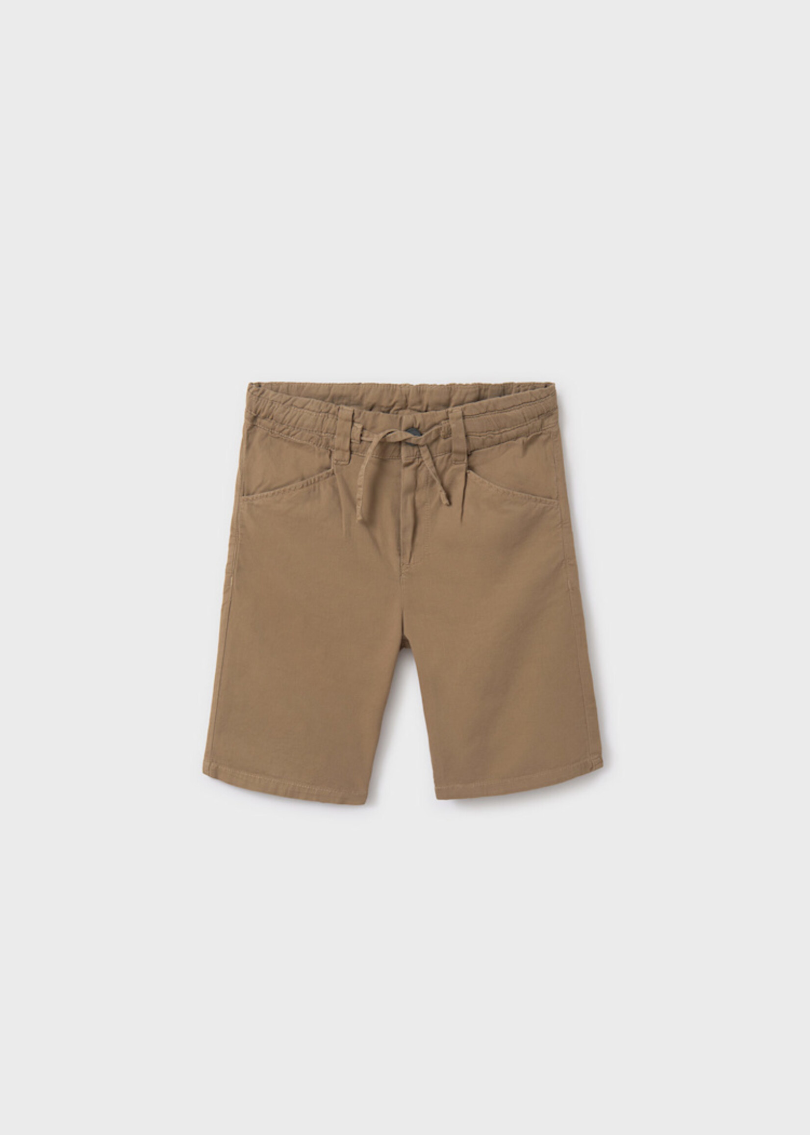 Mayoral Relaxed Fit Chino Shorts Camel