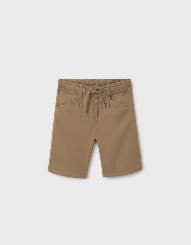Mayoral Relaxed Fit Chino Shorts Camel
