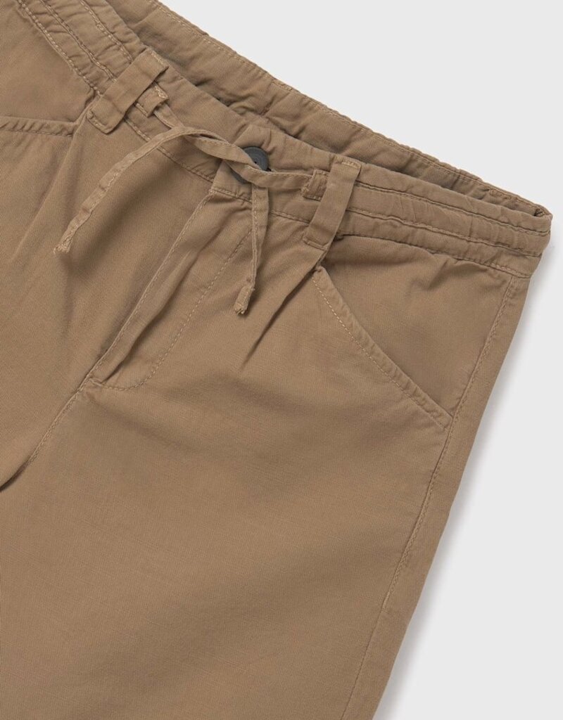 Mayoral Relaxed Fit Chino Shorts Camel