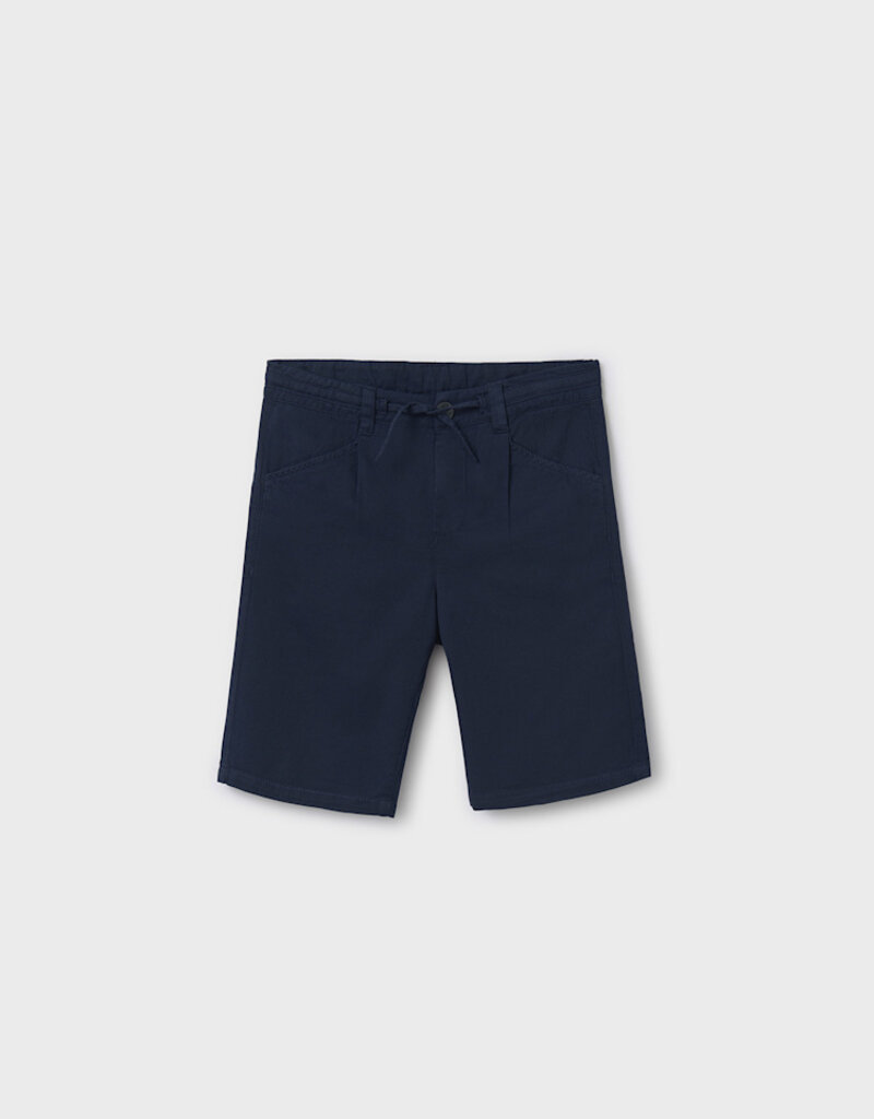 Mayoral Relaxed Fit Chino Shorts Navy