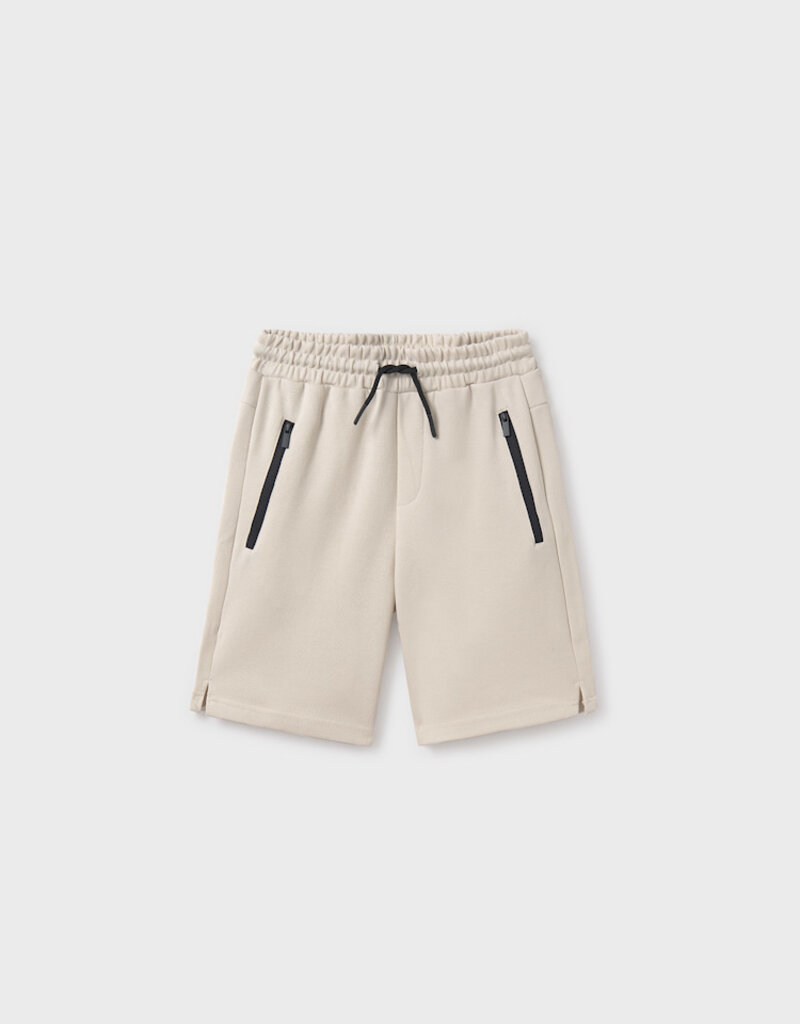 Mayoral Casual Shorts w/Contrast Details Tan