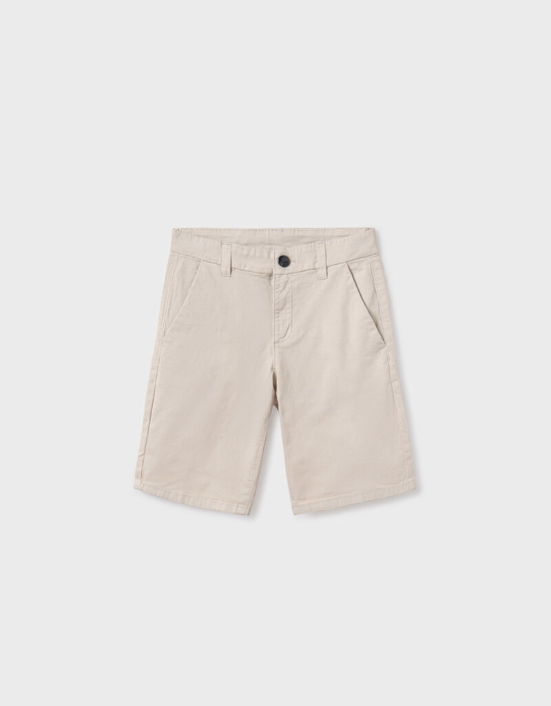 Mayoral Basic Chino Shorts Tan