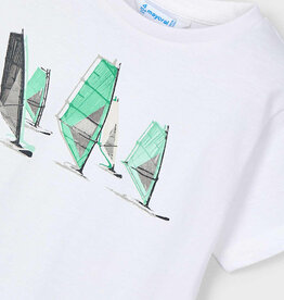 Mayoral White Windsurf T-shirt