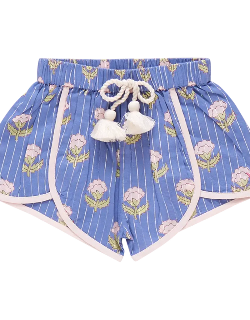 Pink Chicken millie short periwinkle small bud