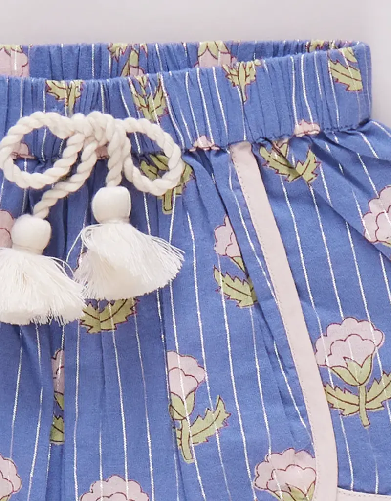 Pink Chicken millie short periwinkle small bud
