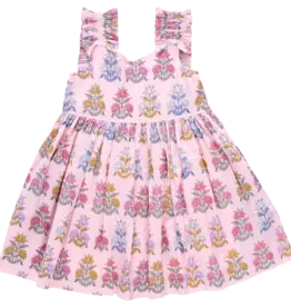 Pink Chicken via dress pink flowerette