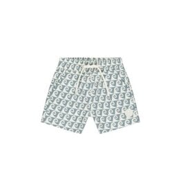 Rylee + Cru Inc. BOARDSHORT || OCEAN WAVES IVORY