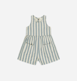 Rylee + Cru Inc. DANI ROMPER  OCEAN STRIPE NATURAL