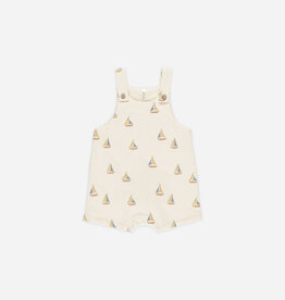 Rylee + Cru Inc. GIO ROMPER SAILBOATS NATURAL