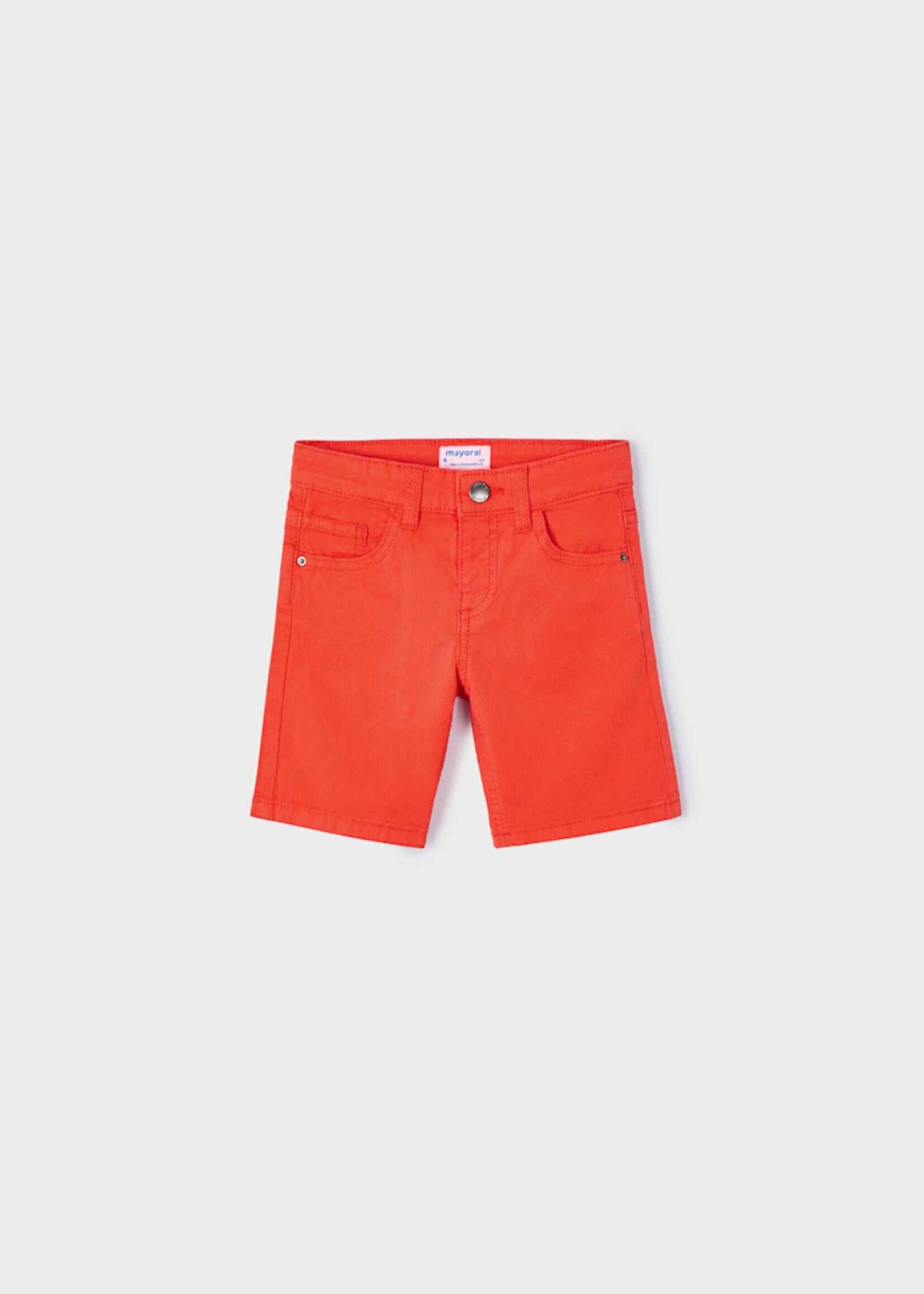 Mayoral 5 Pocket Twill Shorts Red