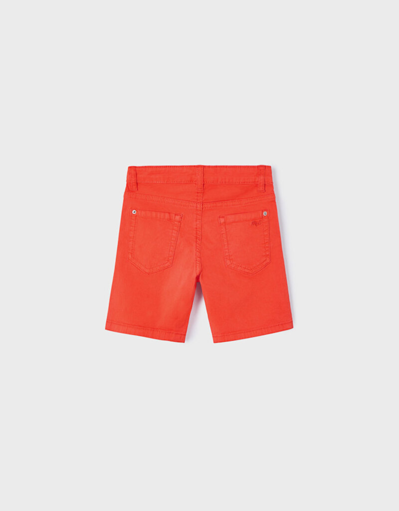 Mayoral 5 Pocket Twill Shorts Red