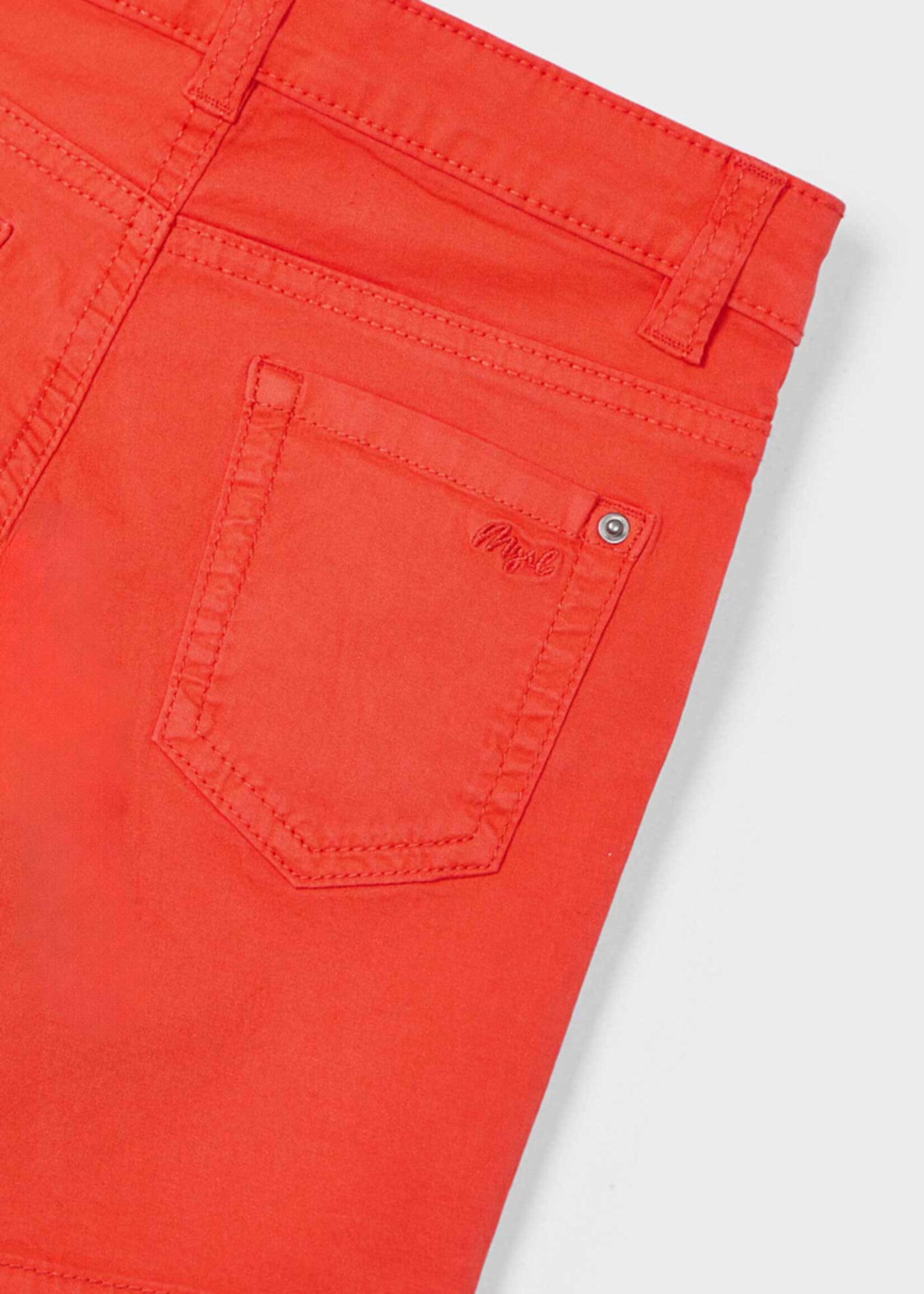 Mayoral 5 Pocket Twill Shorts Red