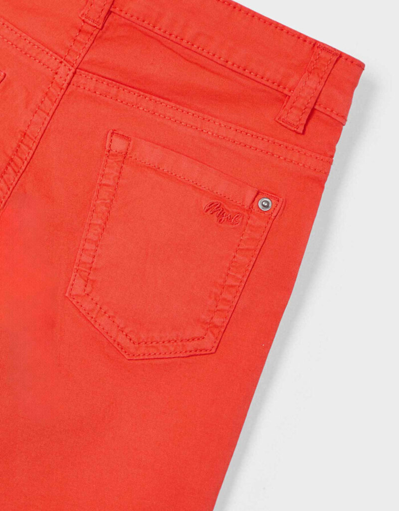 Mayoral 5 Pocket Twill Shorts Red