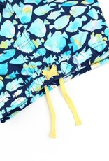 RuffleButts Swim Trunks Fish Friends